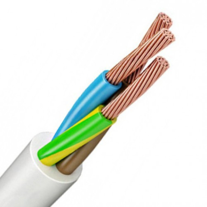 КАБЕЛЬ ПВС 3*0,75 GK Кабель України 100/100