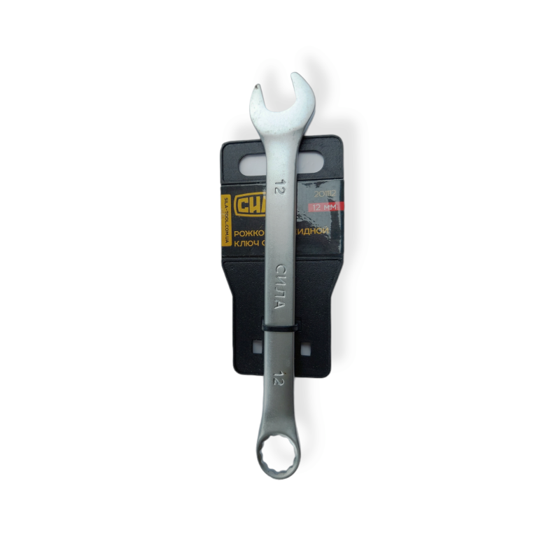 Ключ рожково-накидний CrV 12мм