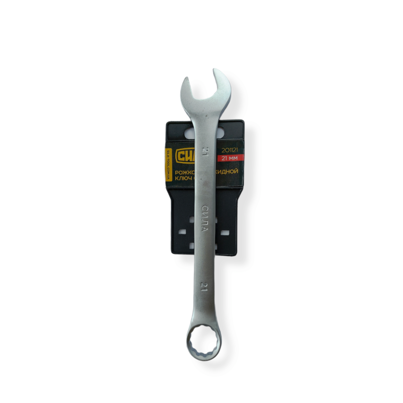 Ключ рожково-накидний CrV 21мм
