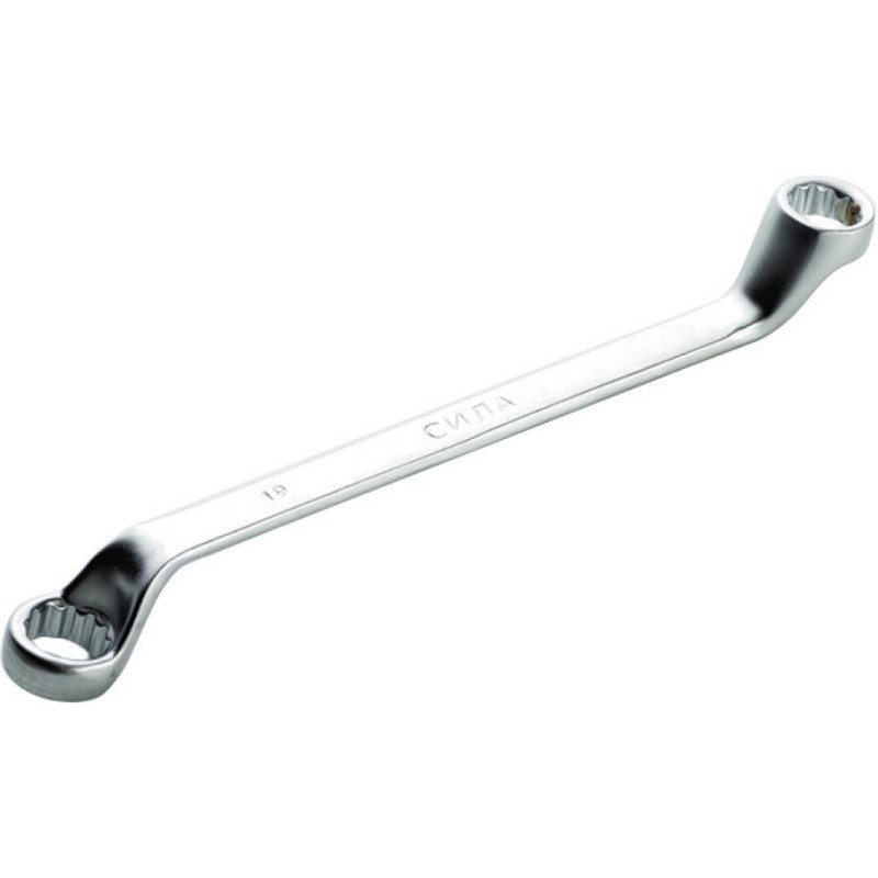 Ключ накидний двосторонній CrV 17x19мм