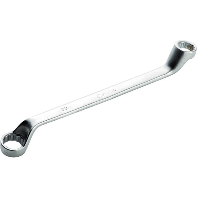 Ключ накидний двосторонній CrV 19x22мм