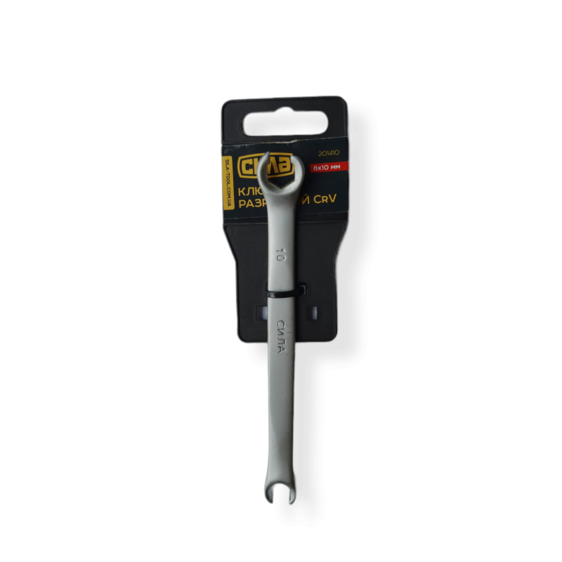 Ключ разрізний CrV 8x10мм