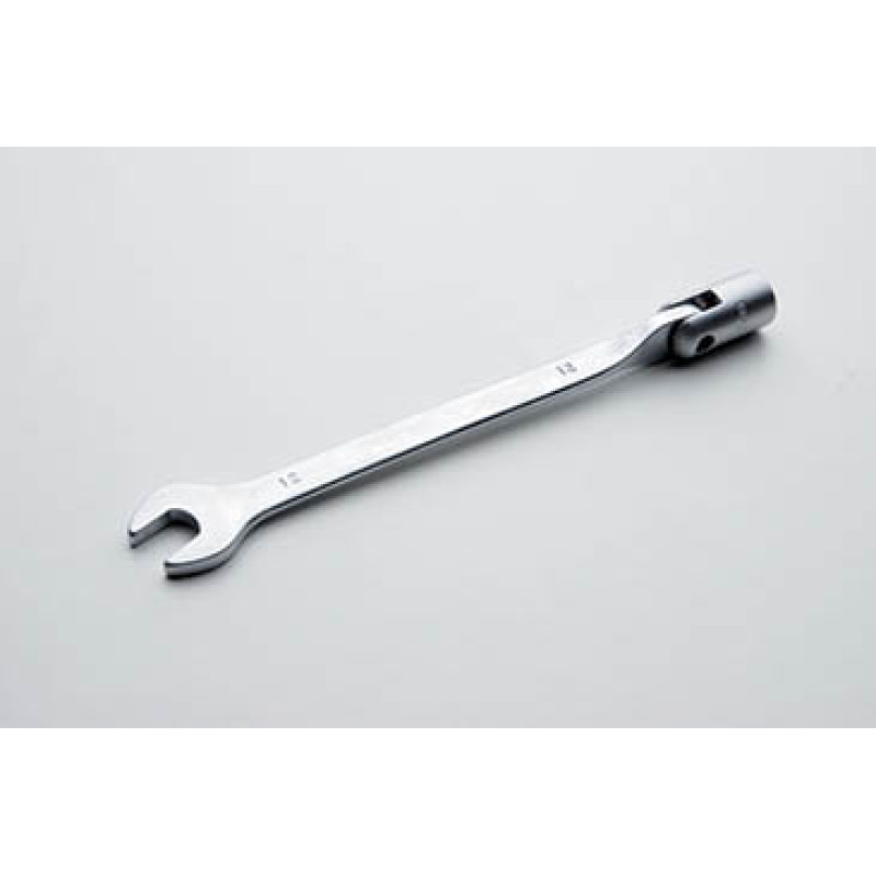 Ключ рожково-накидний шарнірний CrV 11мм