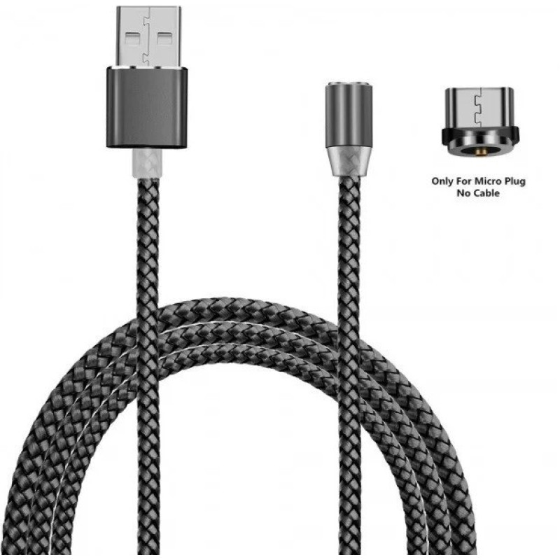 Кабель Магнітний X-Cable Magnetic-360 for Micro Black
