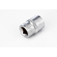 Насадка шестигранная CrV ½ 20 мм