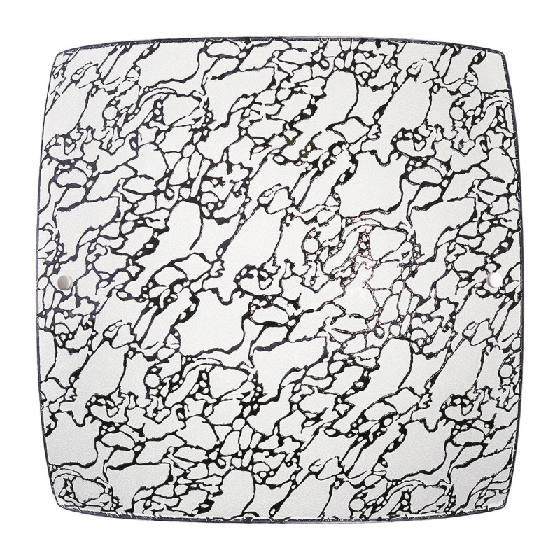 Світильник квадрат 360*360мм 2*60Вт,Е-27 , арт. 26192 срібло