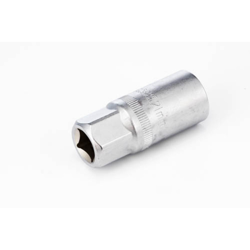 Насадка свічкова CrV ½ 21мм (СИЛА - Інструмент)