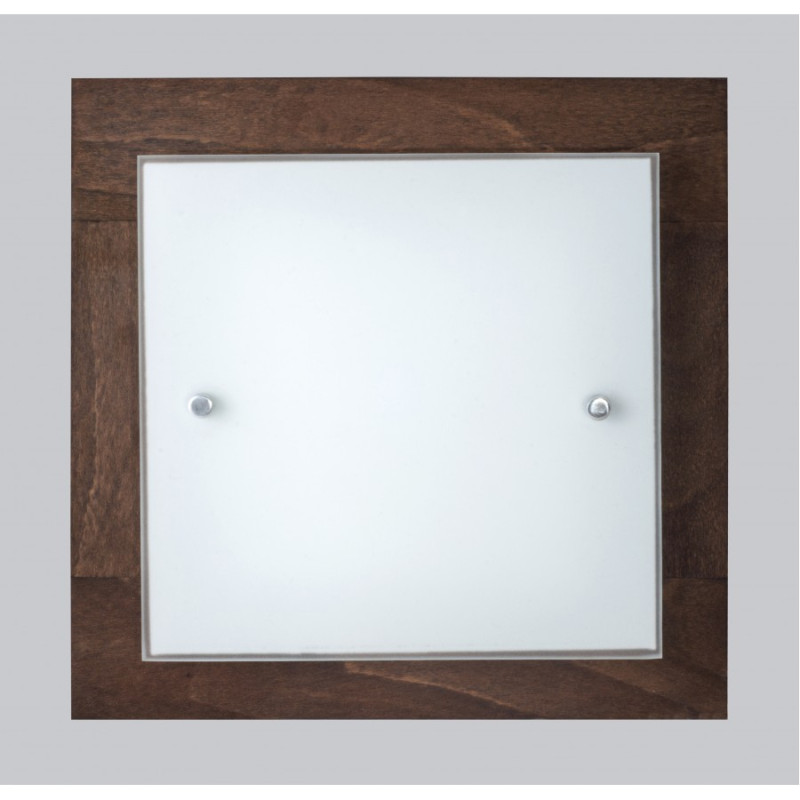 Світильник 1 х Е27, max 20W, 27х27 cm, арт 27882 brown