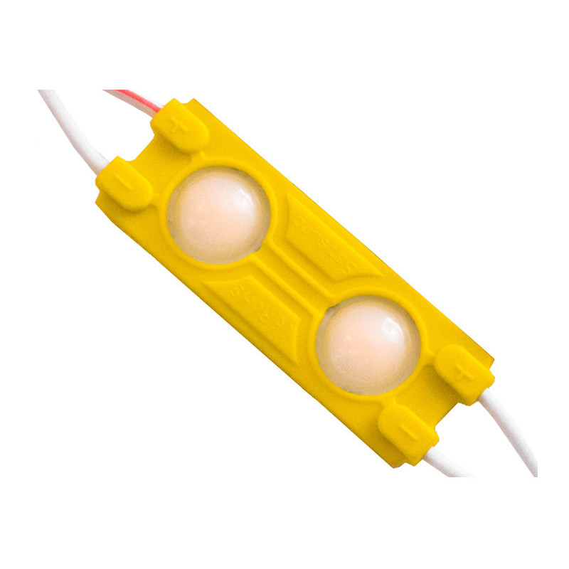 # 093/6 MTK-5730-2led-Y-0,72W 12V світлодіодний модуль (smd5730 2шт, 50 мм)