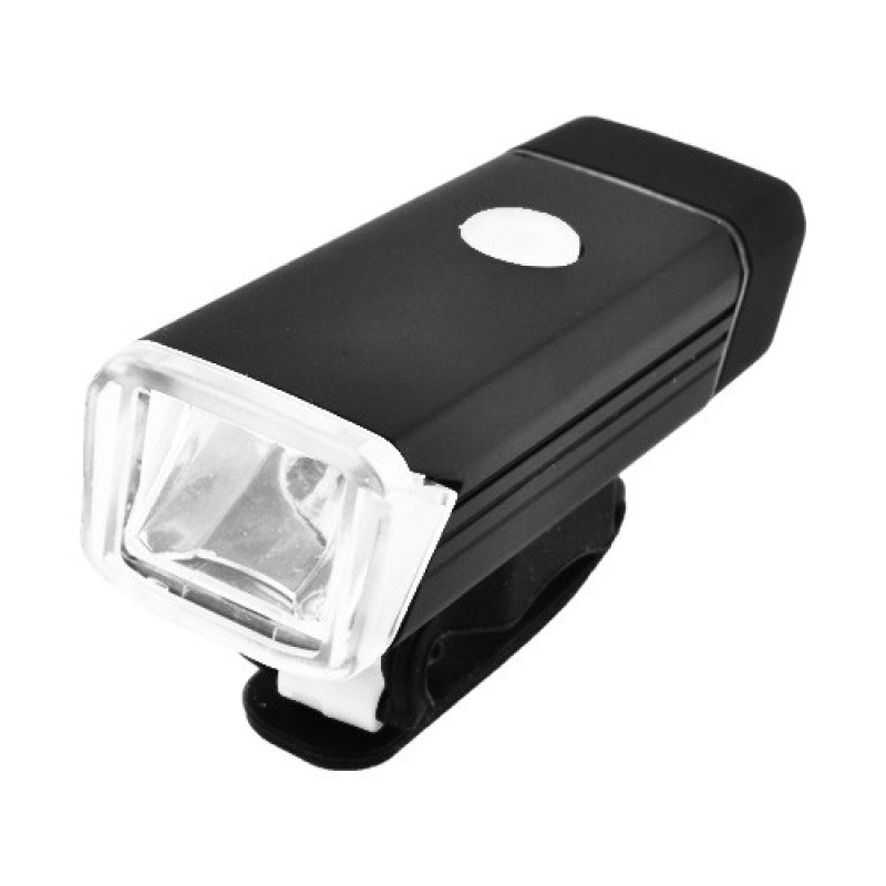 Велофонарь BST-001/2278-XPE, ALUMINUM, подсветка кнопки, аккум., ЗУ USB - флешка