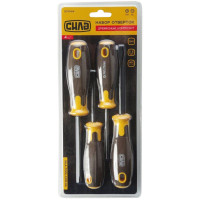 Набор отверток композитный пластик CrV 4шт