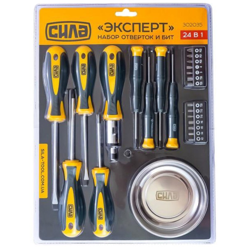 Набір викруток і бит «Експерт», 24в1