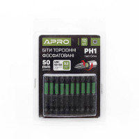 Біта APRO ударна торсіонна РН1 * 50мм, 10шт / уп (APRO)
