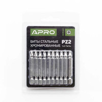 Біта APRO РZ2*50мм хром, 10шт/уп (APRO)