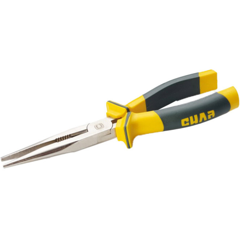 Длінногубци прямі обгумовані 180мм