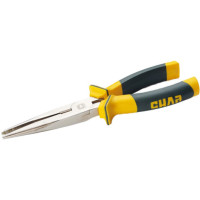 Длинногубцы прямые обрезиненные 200мм