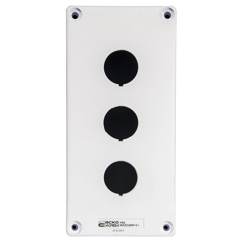 Корпус HJ9-3 (3-місний) (Білий )