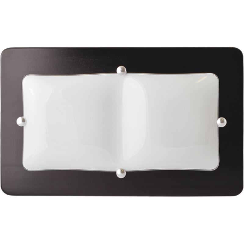 Світильник НББ 2*20 Вт, Е-27, 485*295мм, арт. 32222 венге