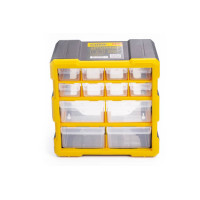 Органайзер 265 * 260 * 160мм, 12 ящиків (СИЛА - Інструмент)