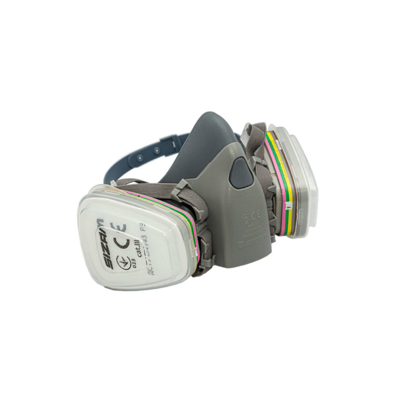 Напівмаска сіра / PROMASK M 7500 (силікон)