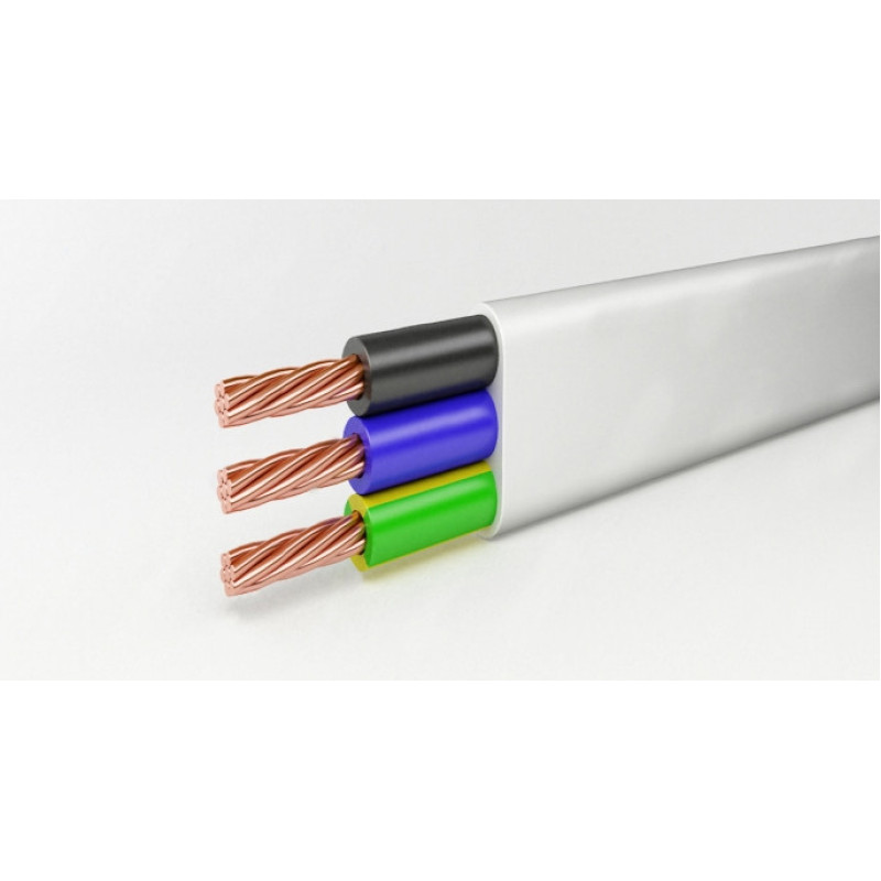 КАБЕЛЬ ШВВП 3*0,75 GK Кабель України 100/100