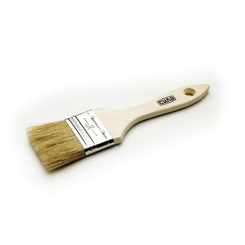 Кисть флейцева натуральна щетина економ 2 '' (СИЛА - Інструмент)