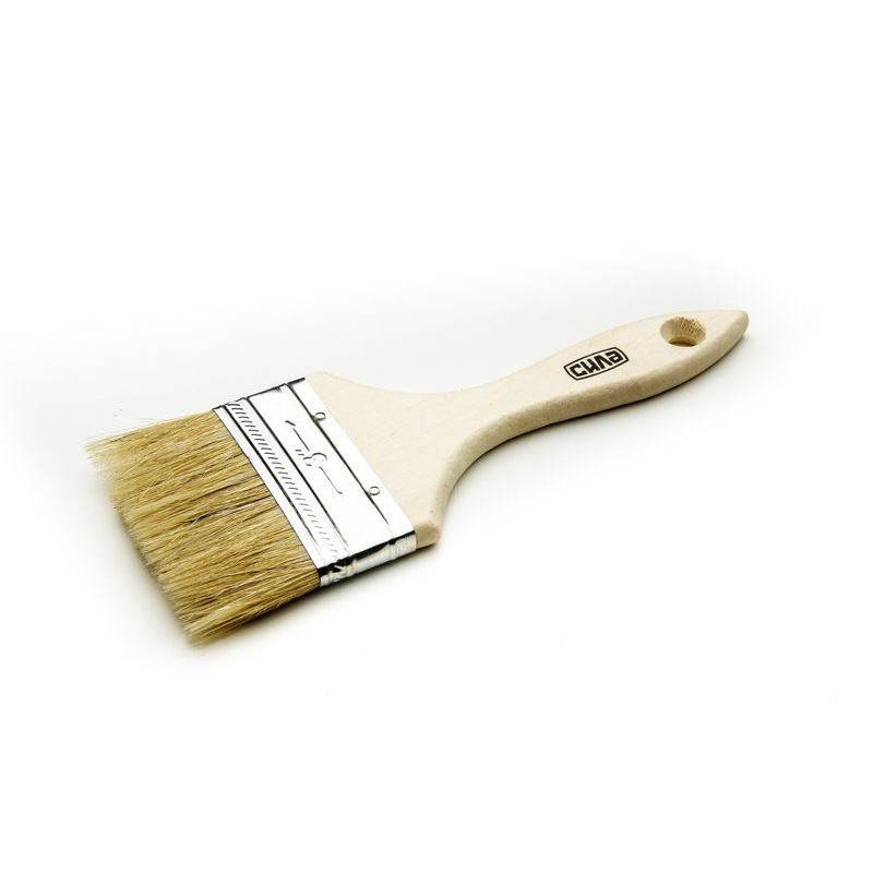 Кисть флейцева натуральна щетина економ 3 '' (СИЛА - Інструмент)