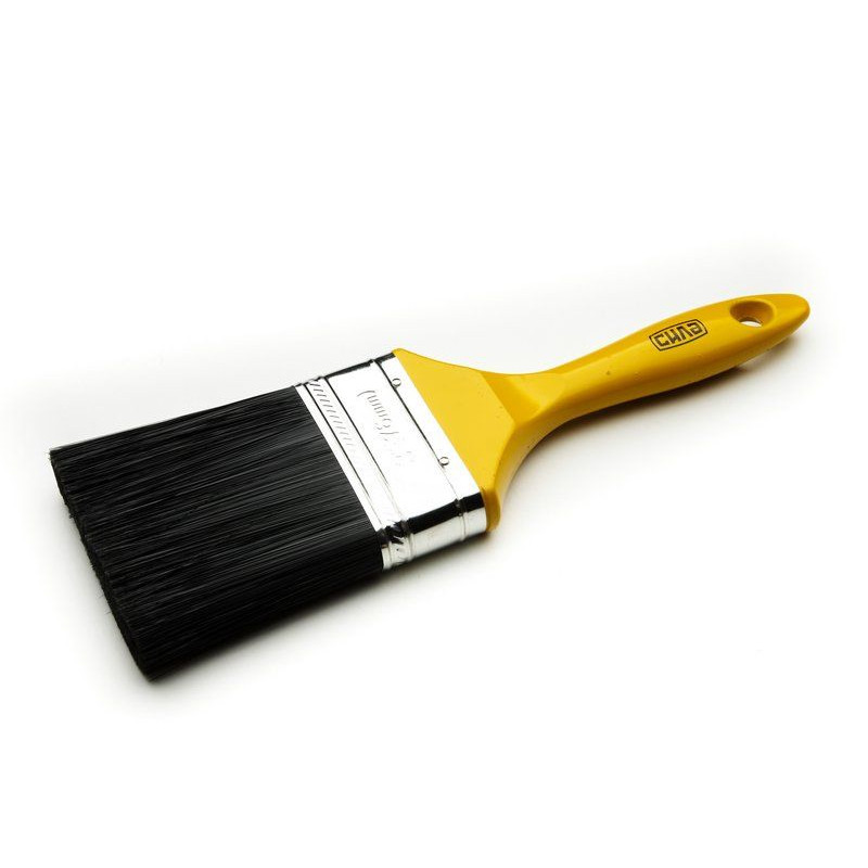 Кисть флейцева чорний штучний ворс 3 '' (СИЛА - Інструмент)