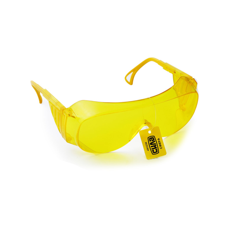Окуляри захисні СФЕРА бурштинові (СИЛА - Інструмент)