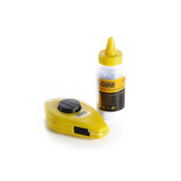 Набір 2 в 1: шнур трассіровочний 30м + крейда (блакитний) 115гр