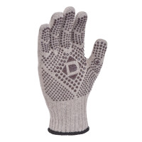 Перчатка Днепр Арт 5701 трикотаж, світло-коричневі, з пвх УНІВЕРСАЛ D. р.10 /10