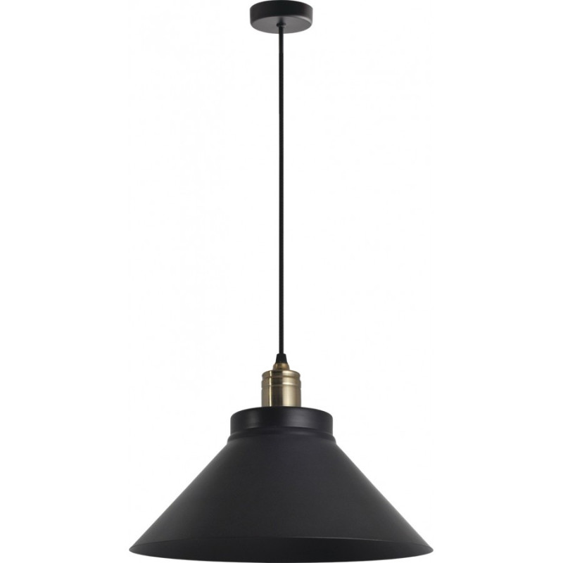 Світильник підвіс Attic 62331, h=140 cм, d=33 см, 1*60Вт,Е-27, чорний, арт. 62331