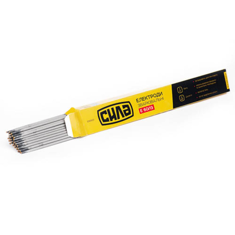 Електроди зварювальні 3мм Е 60/13 (1кг) (СИЛА - Інструмент)