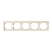 DERIY Рамка 5-я горизонтальная крем (1 / 10шт / 120шт)