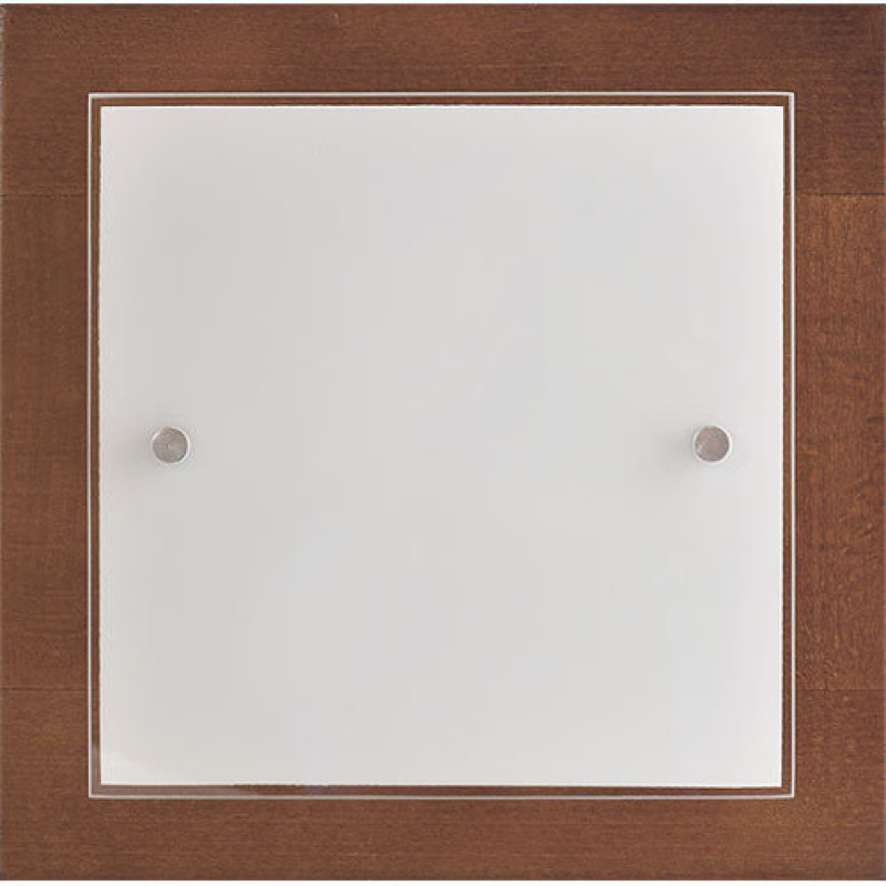 Світильник НББ 1*20 Вт, Е-27, 270*270мм, арт. 27702 горіх