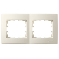 LESYA Рамка 2-я горизонтальная крем (1 / 10шт / 120шт)