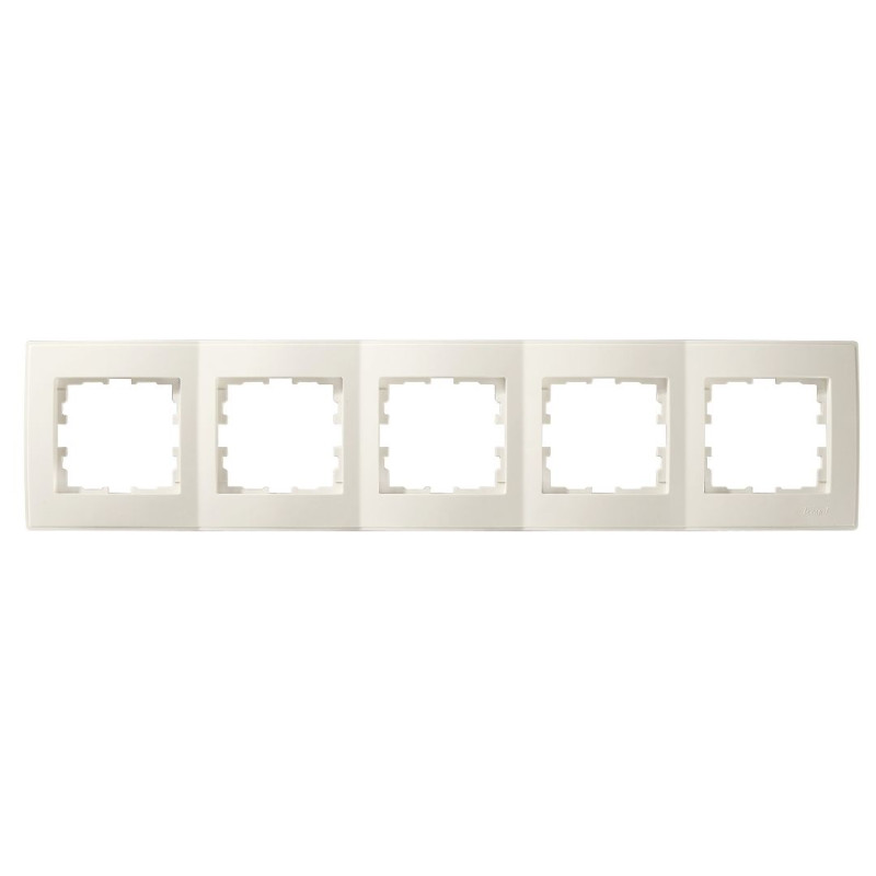 LESYA Рамка 5-а горизонтальна  крем (1/10шт/120шт)