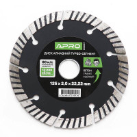 Диск по бетону Турбо-Сегмент 125х2.0 мм APRO 22-24% (APRO)