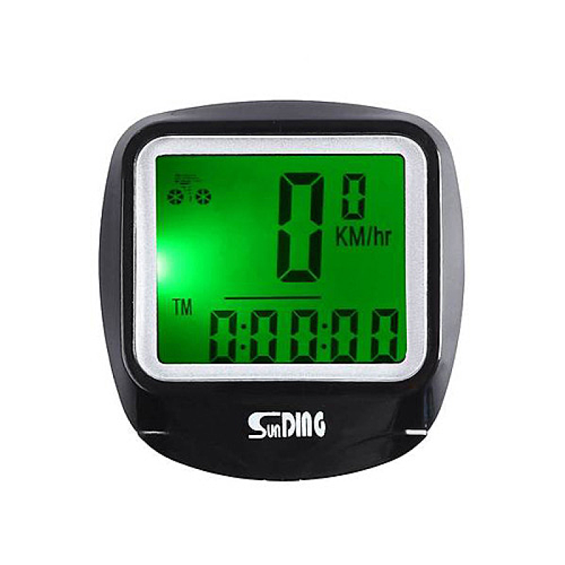 Велокомп'ютер SD-568 з підсвічуванням екрану, waterproof, 23 функції (блістер), 42 * 42 * 18, 1 * CR