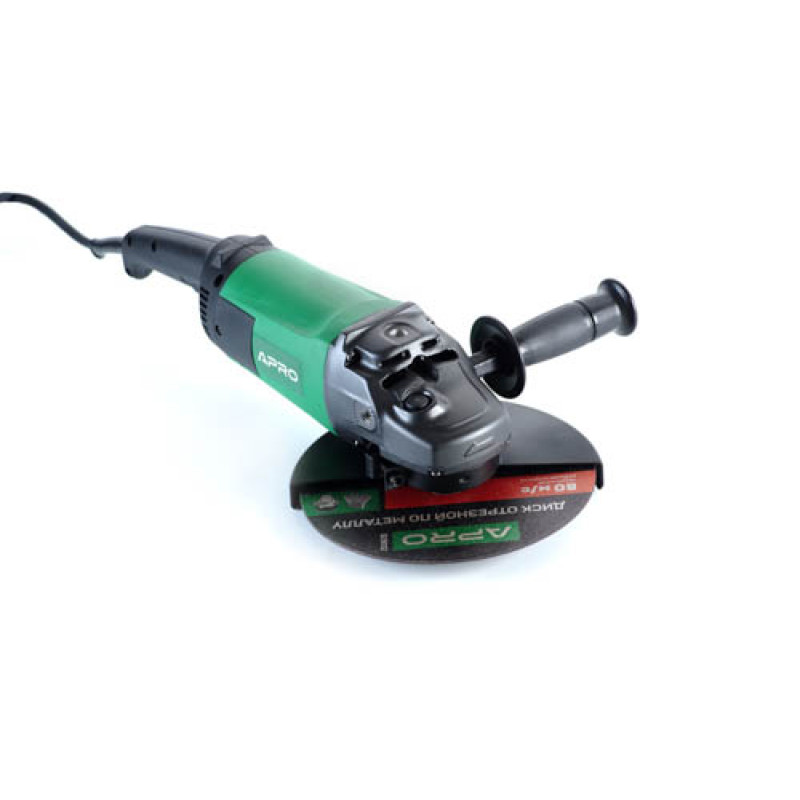 Шліфувальна машина кутова (болгарка) APRO 230/3000 РМ (APRO)