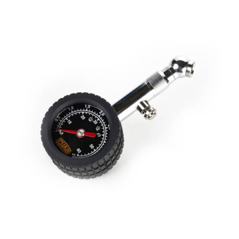 Манометр металевий з гумовим покриттям 4 Атм  (СИЛА - Інструмент)