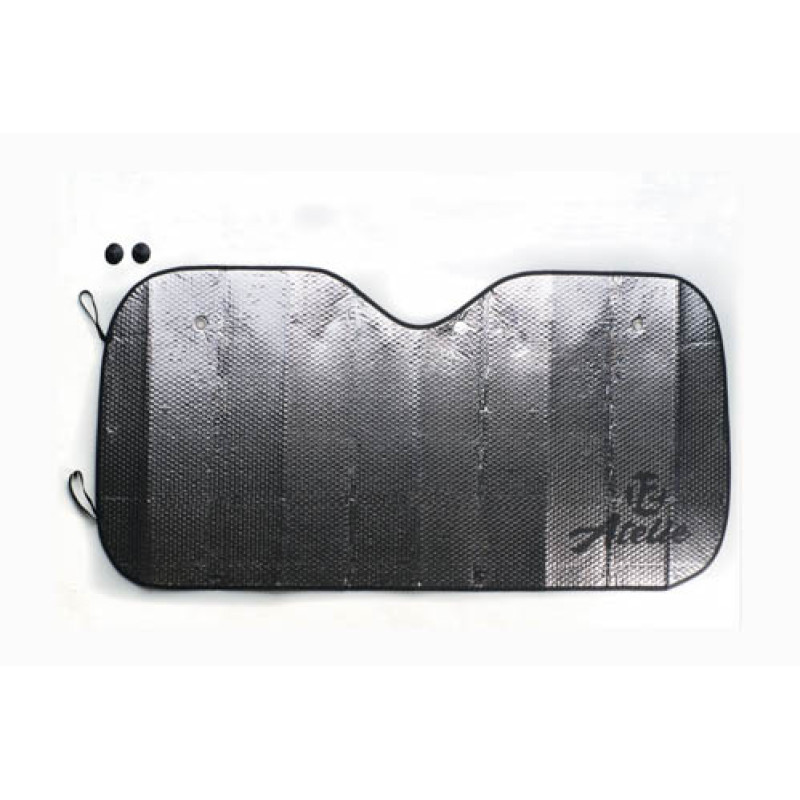 Шторка сонцезахисна 130х60 см срібляста (12 Atelie)