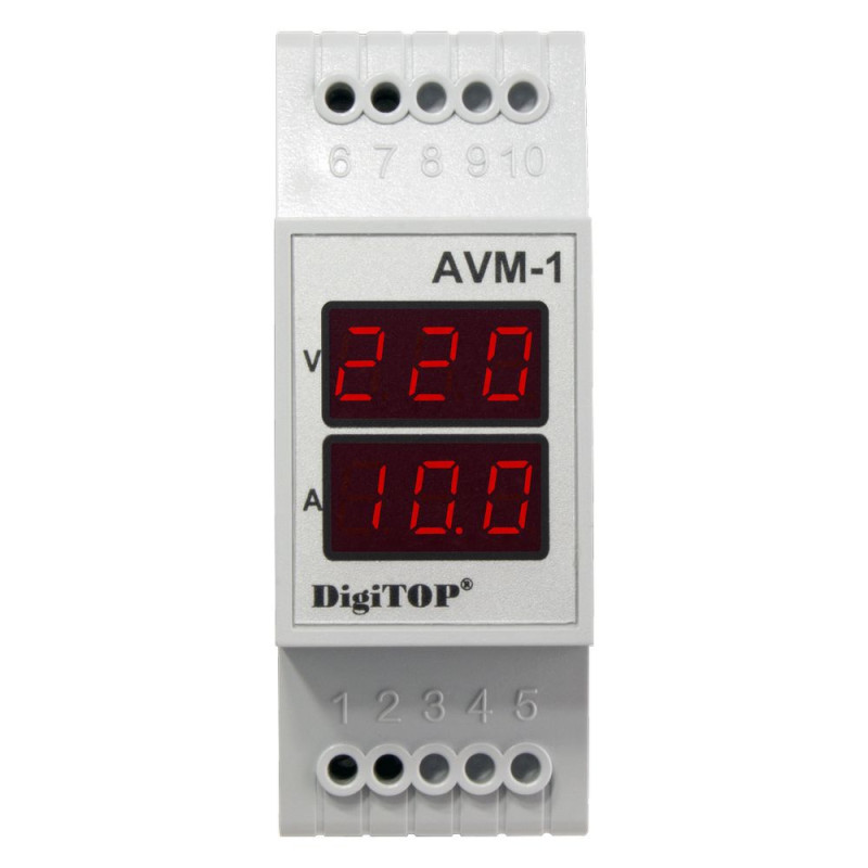 Амперметр-вольтметр DigiTOP AVM-1