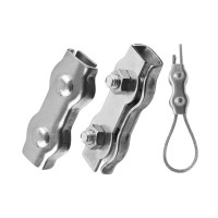 Затиск подвійний Duplex 6 мм 1/50