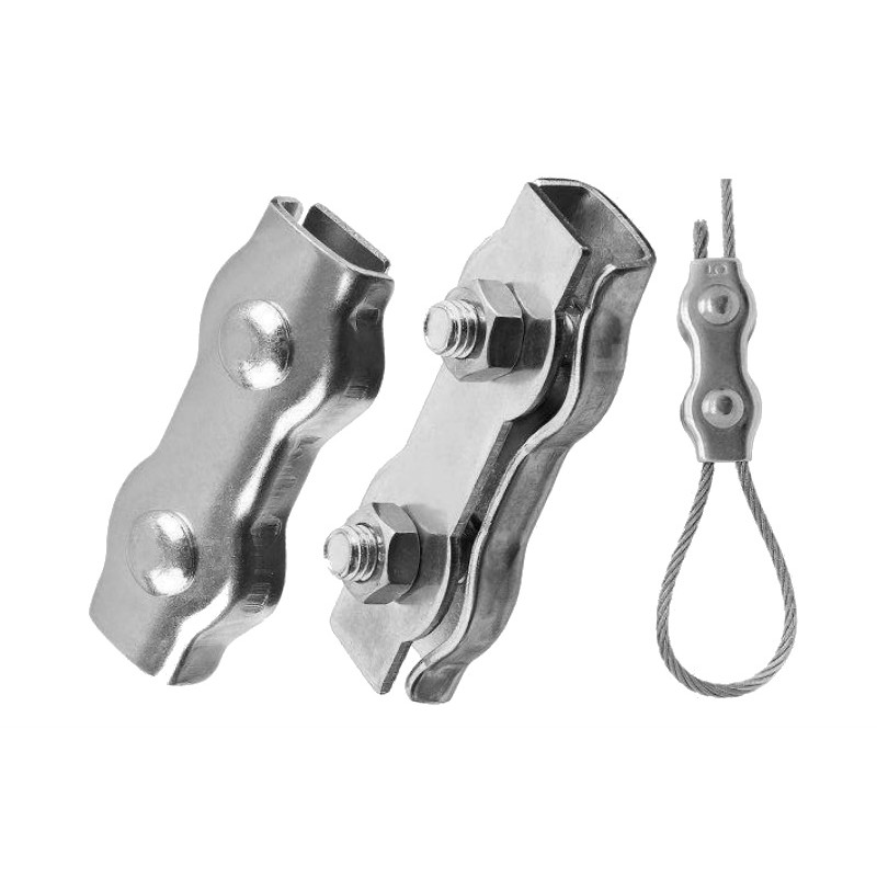 Затиск подвійний Duplex 6 мм 1/50