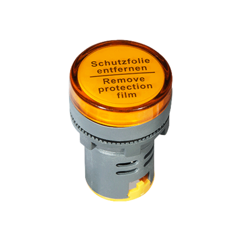 Сигнальна арматура ECO AD22-22SMD жовта 220V АC