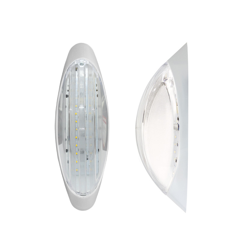 Світильник ERKA 1205 LED, настінний, 12 W, 4200K, прозорий, ІР 20     1шт./уп.