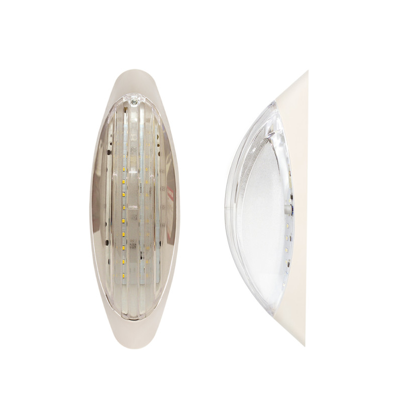 Світильник ERKA 1205 LED-K, настінний, 12 W, 4200K, прозорий, ІР 20     1шт./уп.