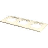 Рамка 3 місця MARSHEL  Ideal  FI-3 бежев.   1/15