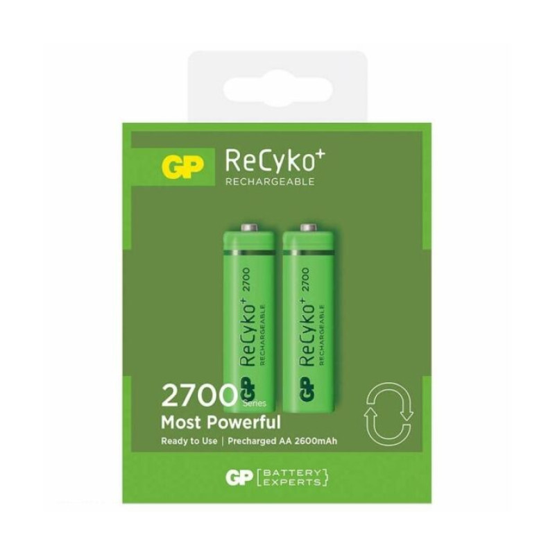 Акумулятор GP NіMH 1,2V 270AAHCE-2GBE2 ReCyko New desing 2/20